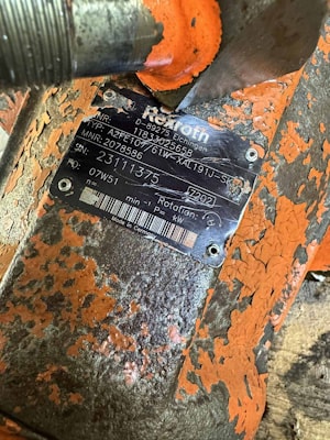 Гидромотор A2FE107/61W-XAL191J-SK Rexroth  